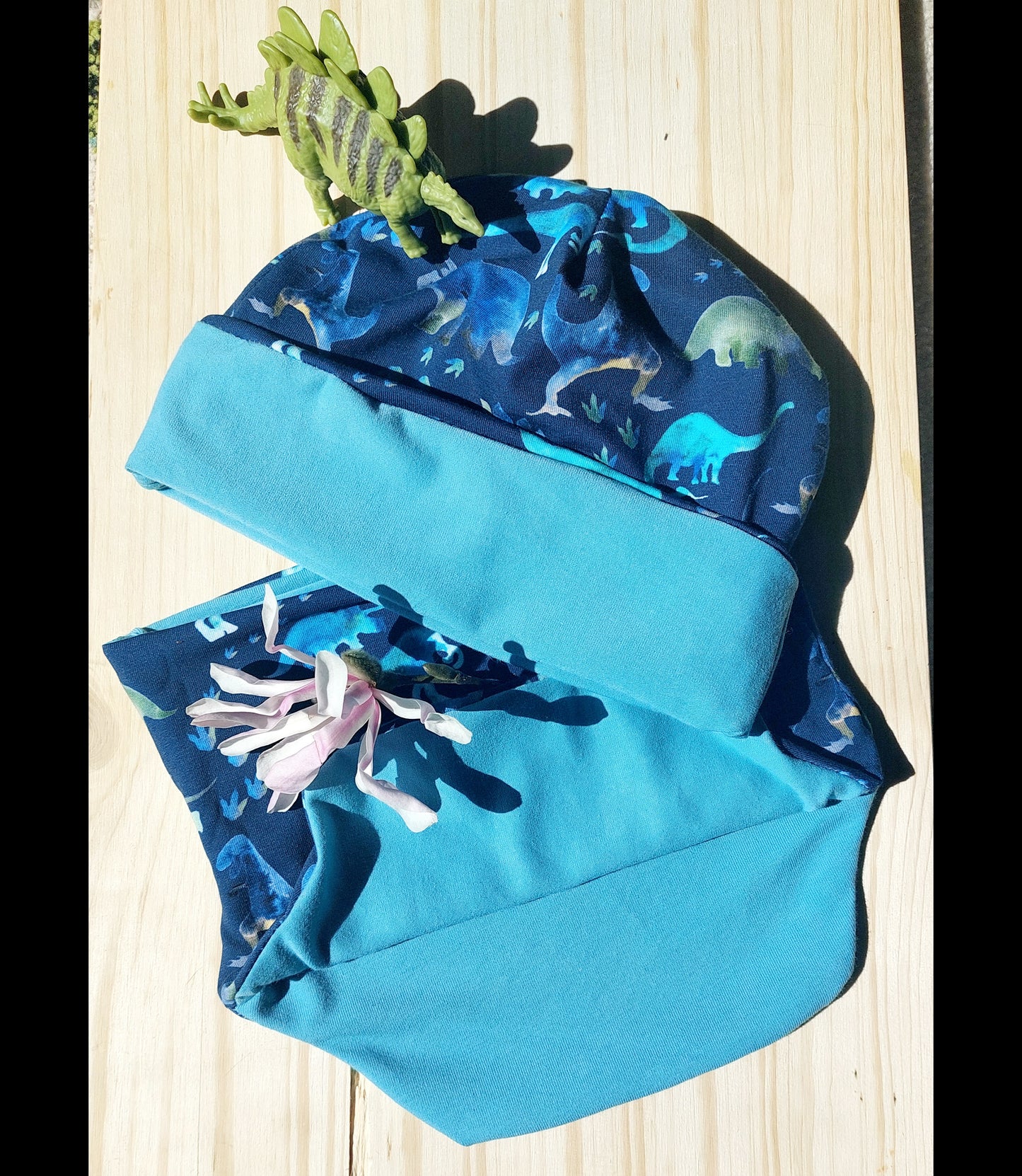 Blaue Dino Set